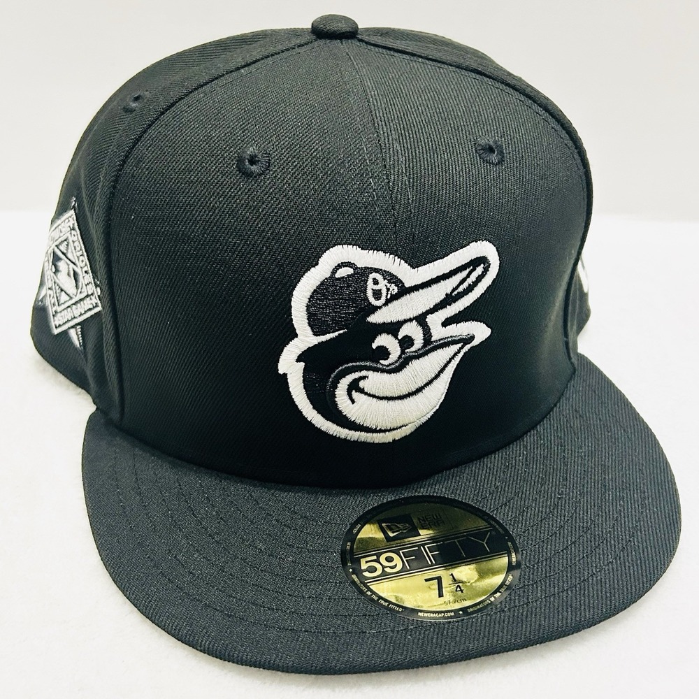 New Era Baltimore Orioles All‎ Star Game 59FIFTY Fitted Hat Cap 7 1/4 Black MLB